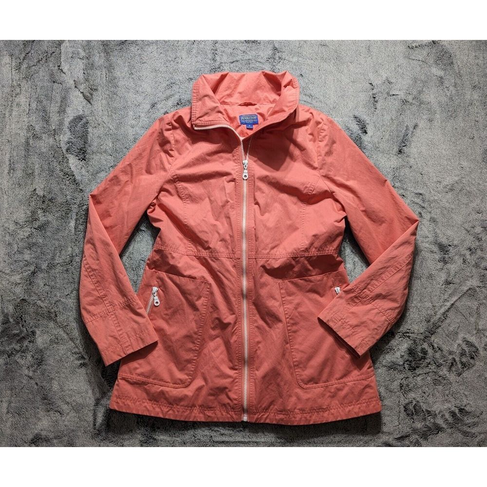 Pendleton Full Zip Windbreaker Jacket Women's Siz… - image 1
